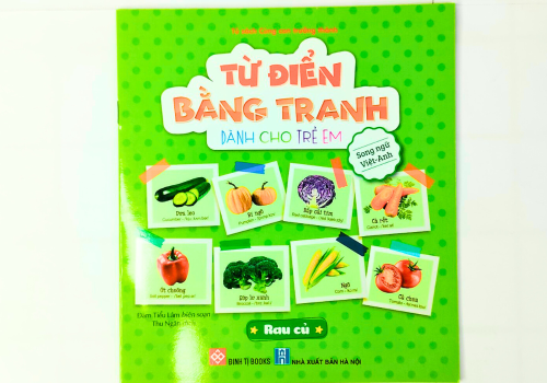 Từ Điển Bằng Tranh Dành Cho Em ( Rau Củ )