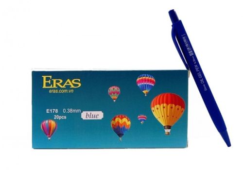 Bút Bi Tam Giác, Bút Bi Thân Nhung Eras E178