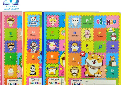 Vở 4 Ô Ly 80 Trang Hải Tiến Sắc Màu