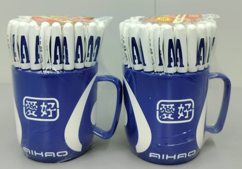 Bút chữ A xanh Aihao AH-801A (hộp)