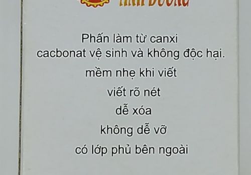 phấn trắng canxi