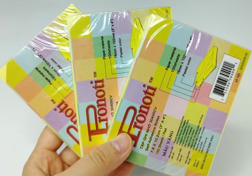 Giấy nhớ vàng 3 x 4 Pronoti - 30400CV