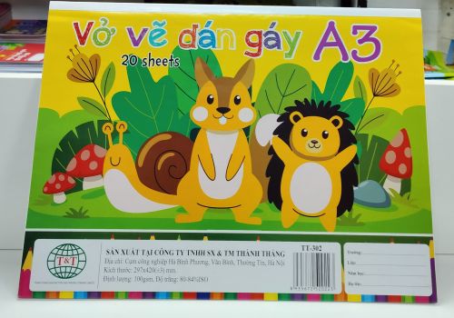 Vở vẽ A3 TT-302