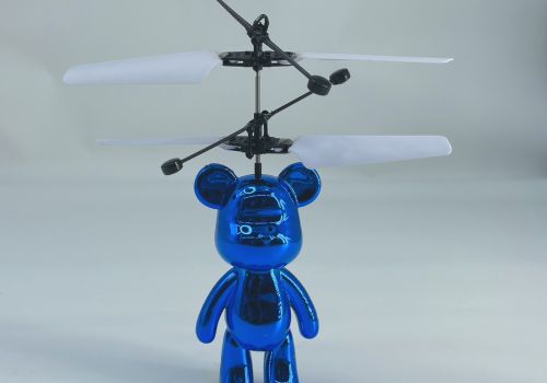 Gấu cảm ứng - 2001 (xanh )