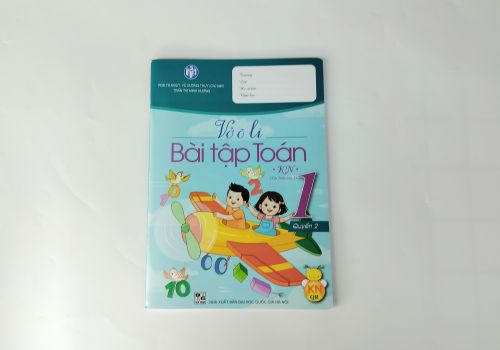 Vở Ô Li Bài Tập Toán Lớp 1/2