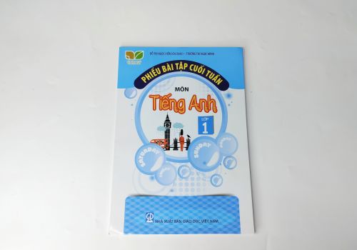 Phiếu Bài Tập Cuối Tuần Môn Tiếng Anh Lớp 1