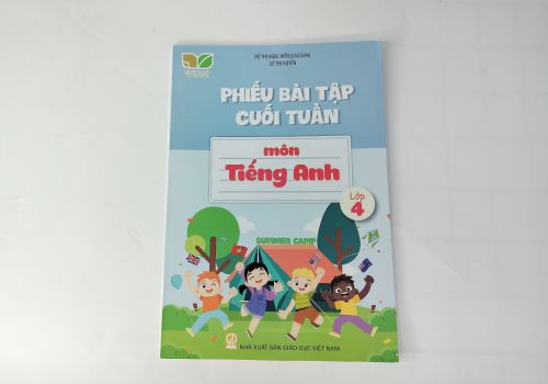 Phiếu Bài Tập Cuối Tuần Môn Tiếng Anh Lớp 4