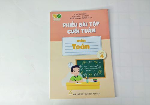 Phiếu Bài Tập Cuối Tuần Môn Toán Lớp 4