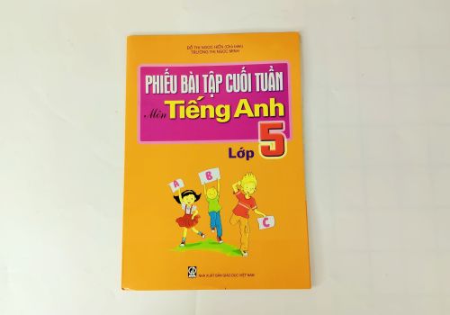 Phiếu Bài Tập Cuối Tuần Môn Tiếng Anh Lớp 5