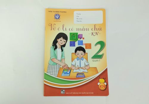 Vở Ô Li Có Mẫu Chữ Lớp 2/1